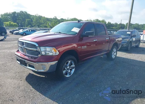 2018 Ram 1500 Big Horn 4X4 5'7 Box z USA, uszkodzony, nr VIN 3C6RR7LTXJG163335